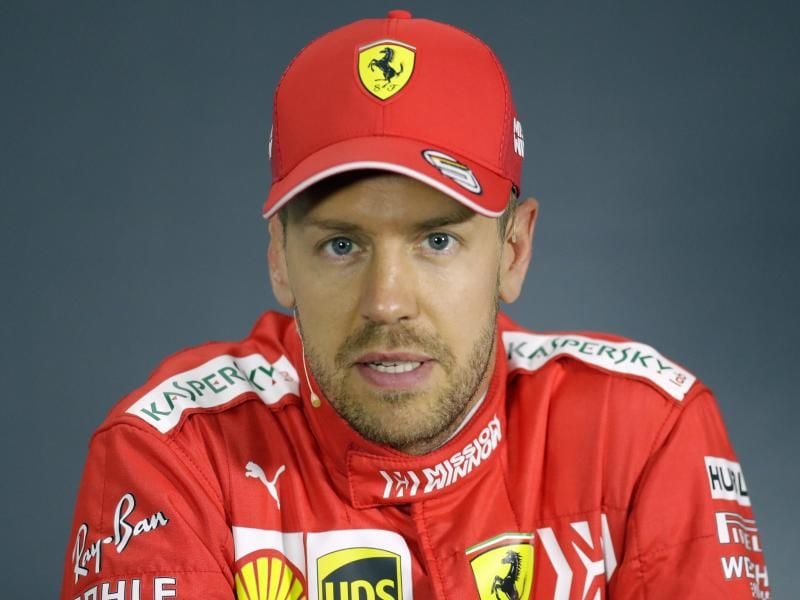 Sebastian Vettel wünscht sich von den Deutschen mehr Gelassenheit. Foto: Sergei Grits/AP