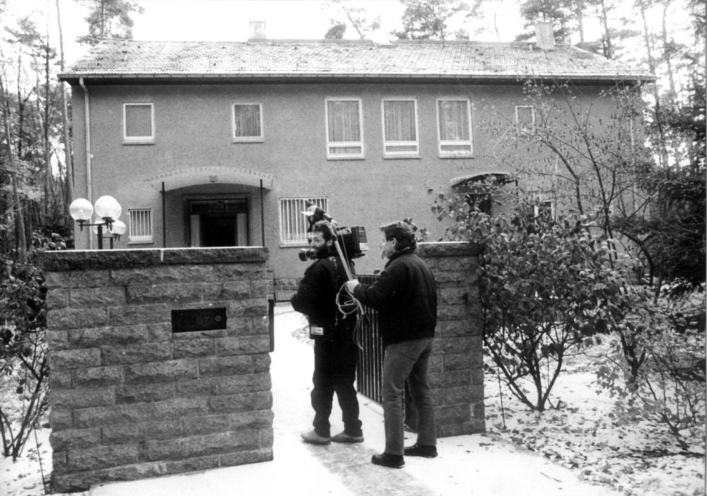 Ende November 1989 durfte Elf99 in der Siedlung drehen.