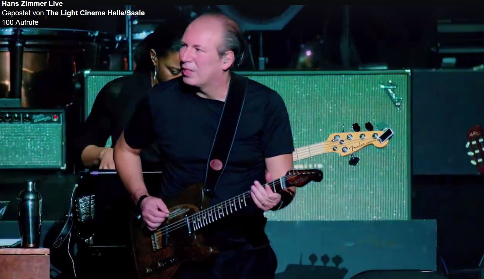 Hans Zimmer bei seinem ausverkauften Konzert in Prag.