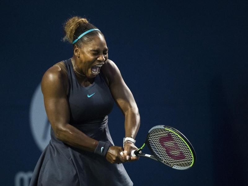 Serena Williams plagen Rückenprobleme. Foto: Nathan Denette/The Canadian Press