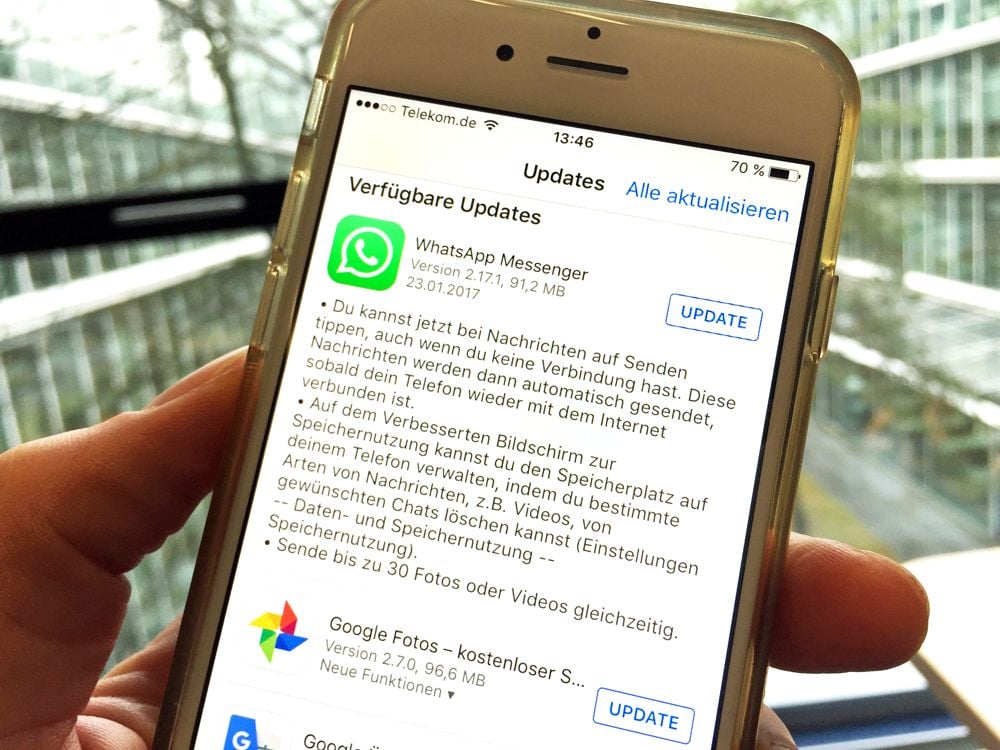 Neues Update, neue Funktionen: Bisher allerdings nur für iPhone-Nutzer.