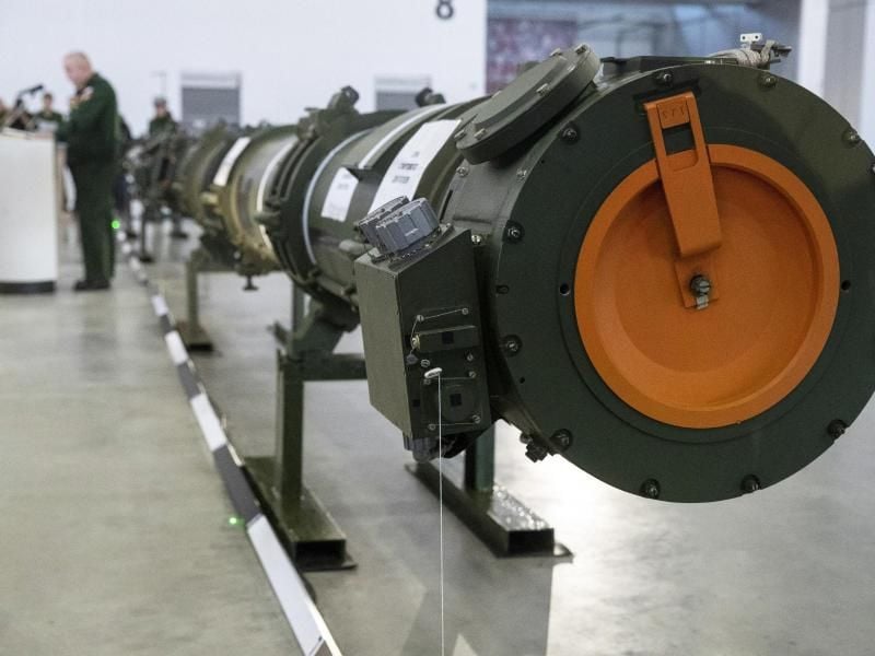 Der neue russische Marschflugkörper vom Typ 9M729 (Nato-Bezeichnung: SSC-8) ist in der Lage, in fast ganz Europa Hauptstädte mit geringer oder ohne Vorwarnzeit zu treffen. Foto: Pavel Golovkin/AP