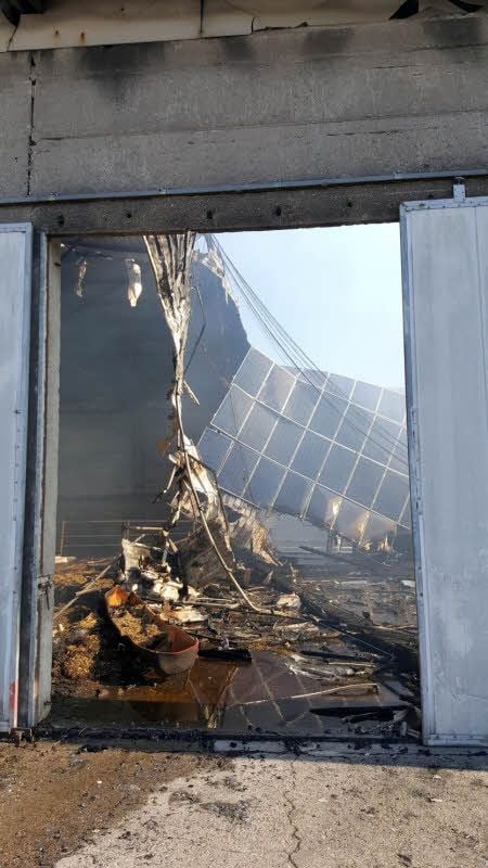 Von der Solaranlage kann Gefahr ausgehen, falls sie weiterhin Strom produziert.