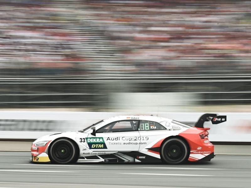 René Rast siegte beim DTM-Rennen in Brands Hatch. Foto: Nicolas Armer