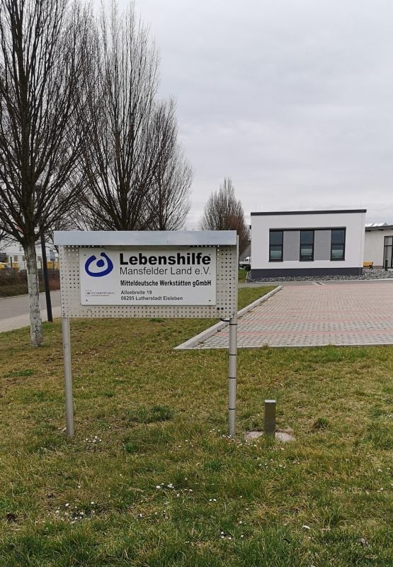 Eisleben: Ihren Hauptstandort hat die Lebenshilfe in der Alleebreite.