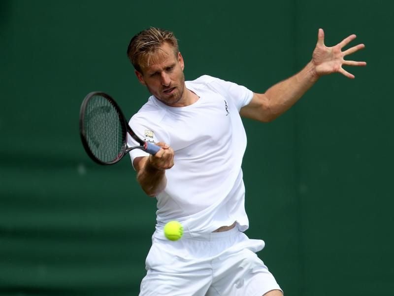 Hat beim ATP-Turnier in Washington das Achtelfinale erreicht: Peter Gojowczyk. Foto: Bradley Collyer/PA Wire