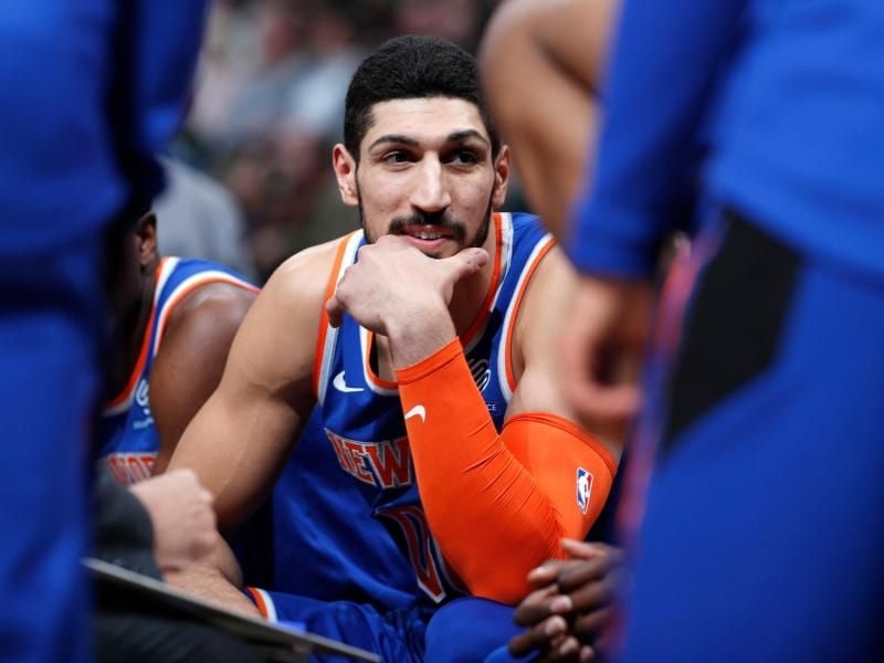 Die New York Knicks haben sich vom türkischen Center Enes Kanter getrennt. Foto: David Zalubowski/AP