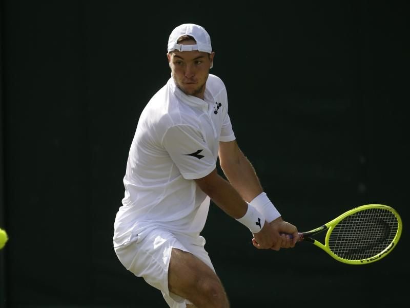 Erreichte die zweite Runde in Wimbledon: Jan-Lennard Struff. Foto: Tim Ireland/AP