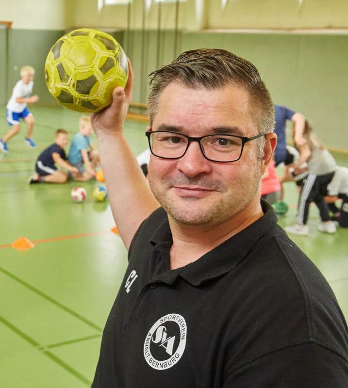 Claus Luther möchte dafür sorgen, dass talentierte Handballer aus dem eigenen Nachwuchs eines Tages wieder den Sprung an die Sportschulen schaffen.