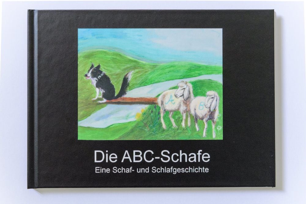 Der Band mit der Schaf- und Schlafgeschichte wurde in der Naumburger Druckerei von Heinz-Peter Felber gedruckt.