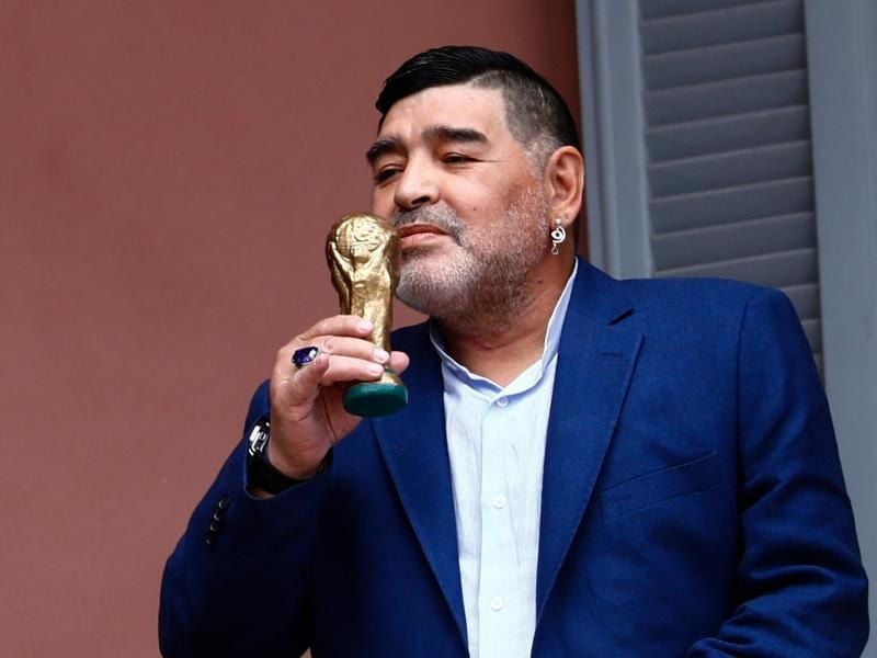 Viel mehr als nur ein Leben: 60 Jahre Diego Armando Maradona. Foto: Marcos Brindicci/AP/dpa