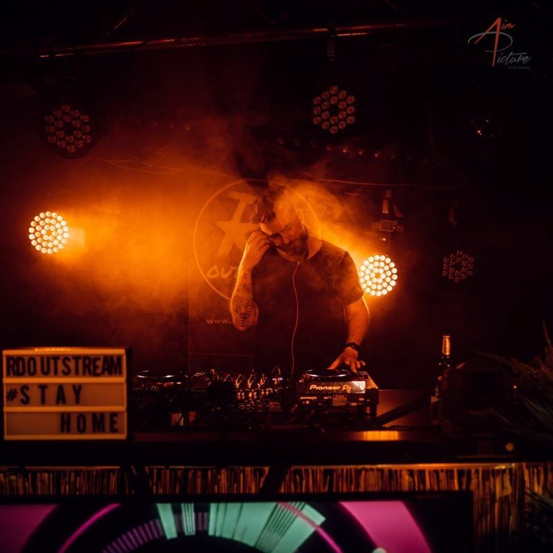 Einer der am Projekt Beteiligten: DJ Vortexger