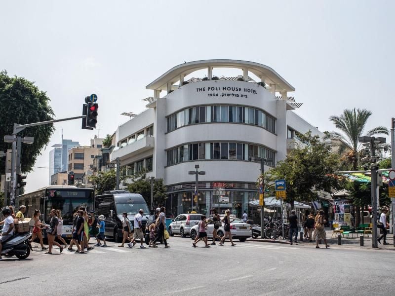In Tel Aviv stehen rund 800 Gebäude, die im Bauhaus-Stil erbaut wurden. Foto: Ilia Yefimovich
