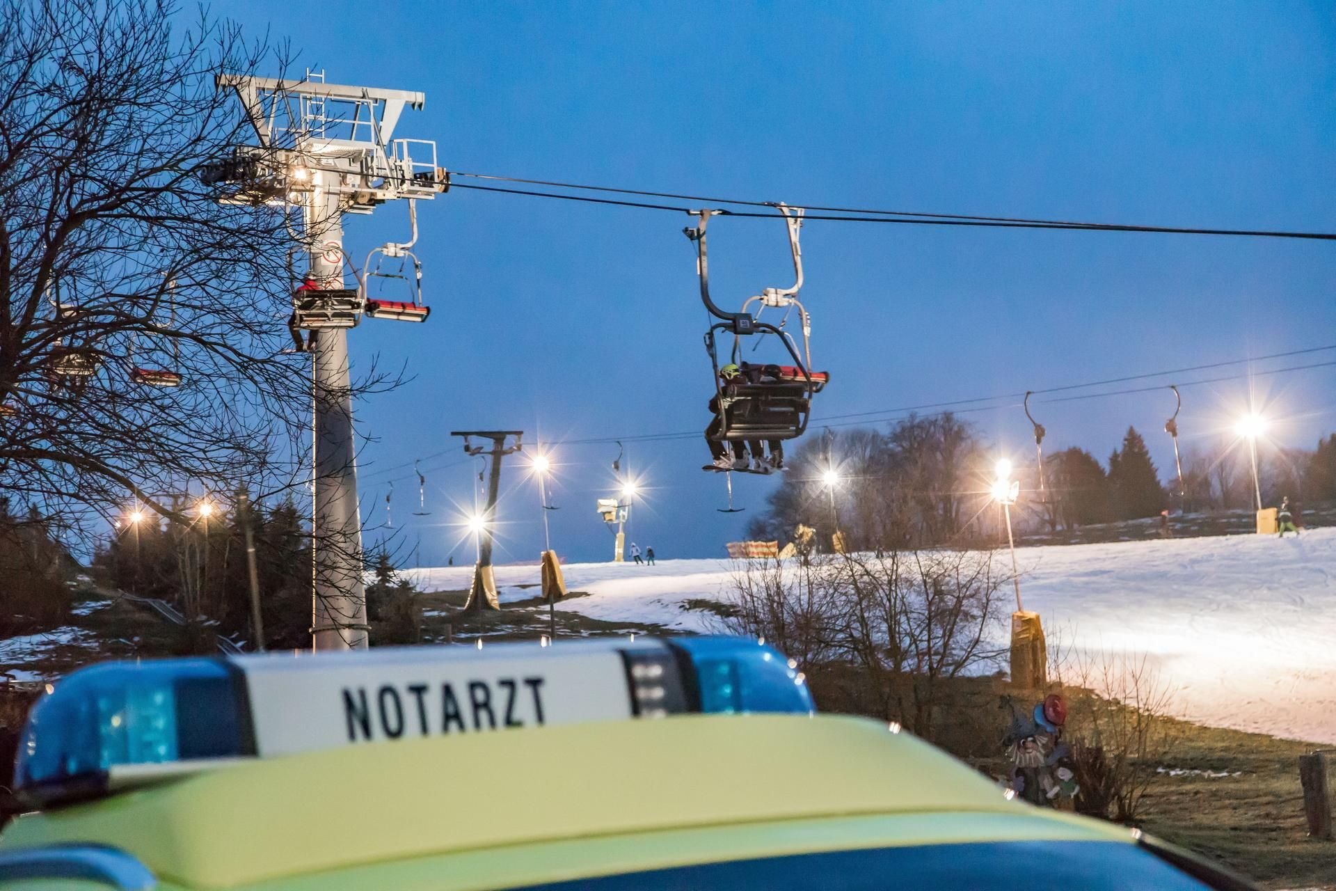 Der Sessellift in Eibenstock