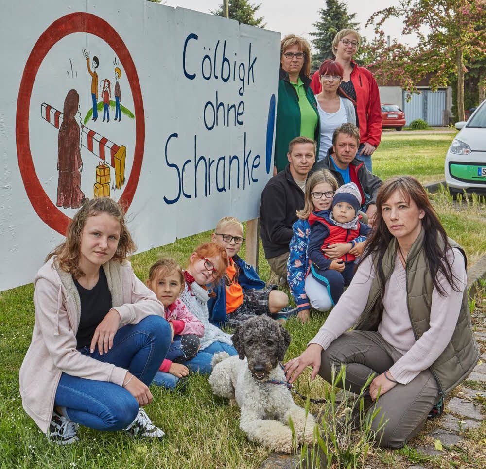 Die Cölbigker wünschen sich, dass sie wieder die von der Agrargenossenschaft gesperrte Straße über den Walkhügel nach Osmarsleben nutzen dürfen.