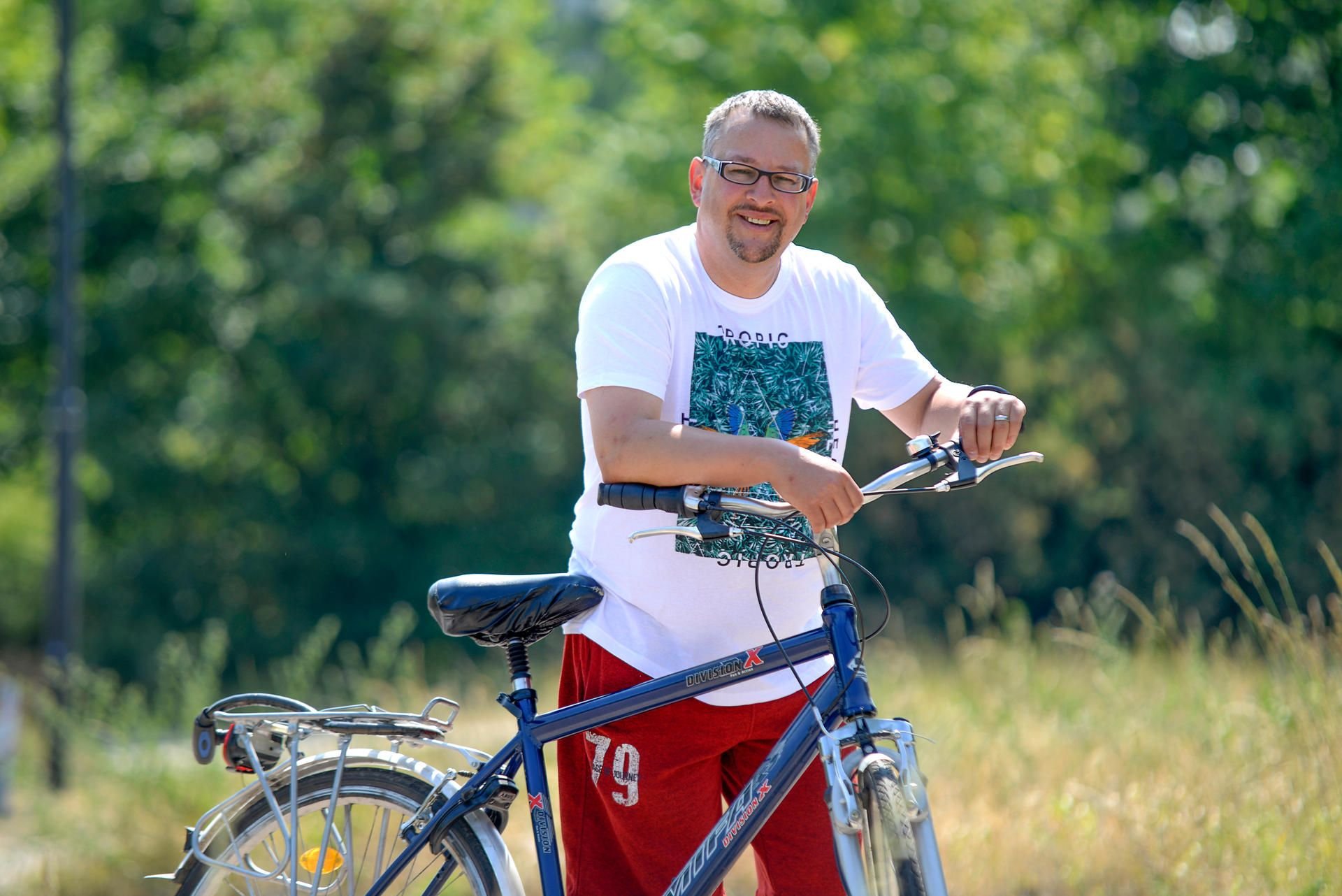 Steffen Bärwald treibt nach seinem Infarkt viel Sport.