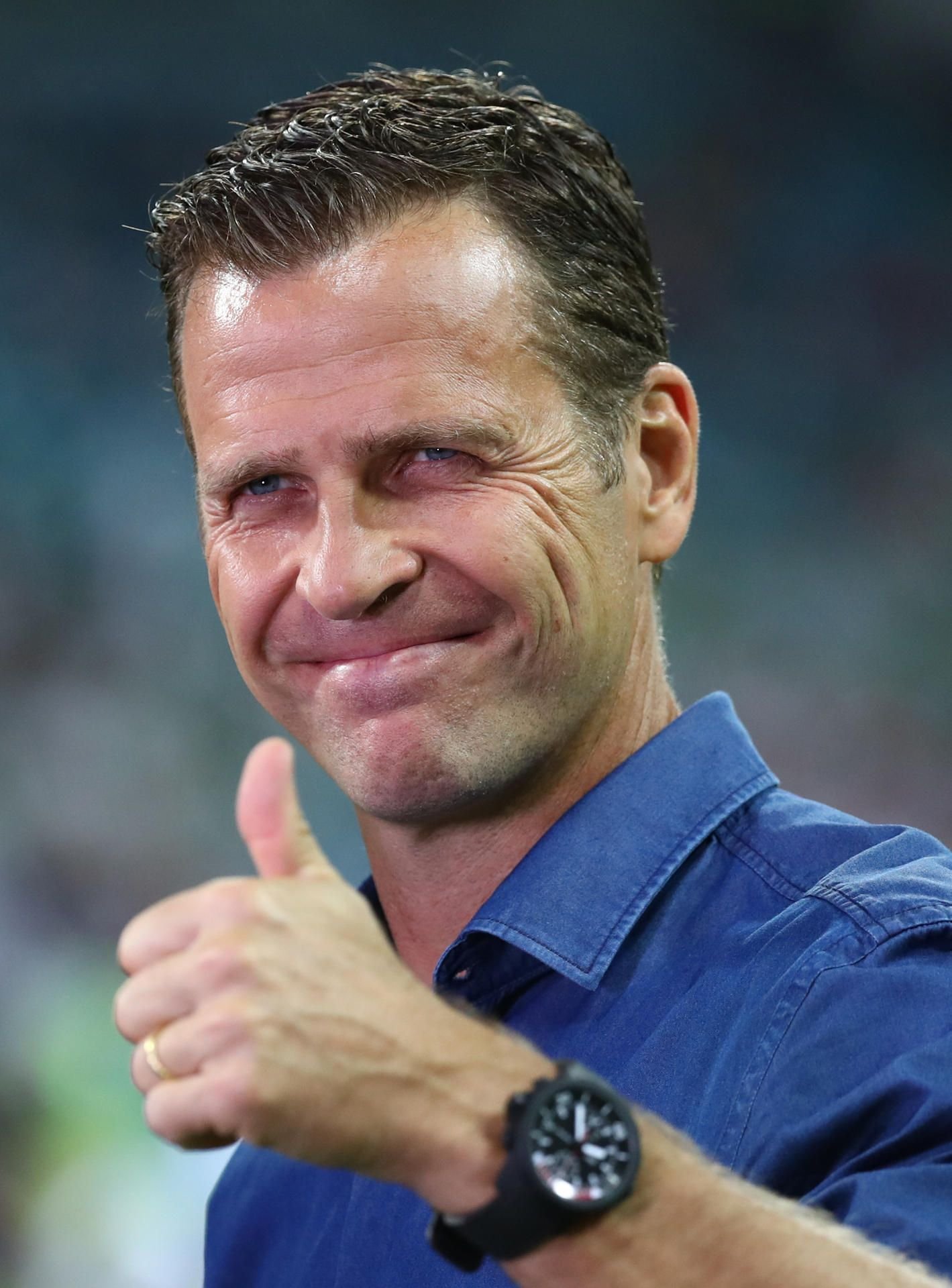 DFB-Team-Manager Oliver Bierhoff ist von den Qualitäten Gündogans und Götzes begeistert.