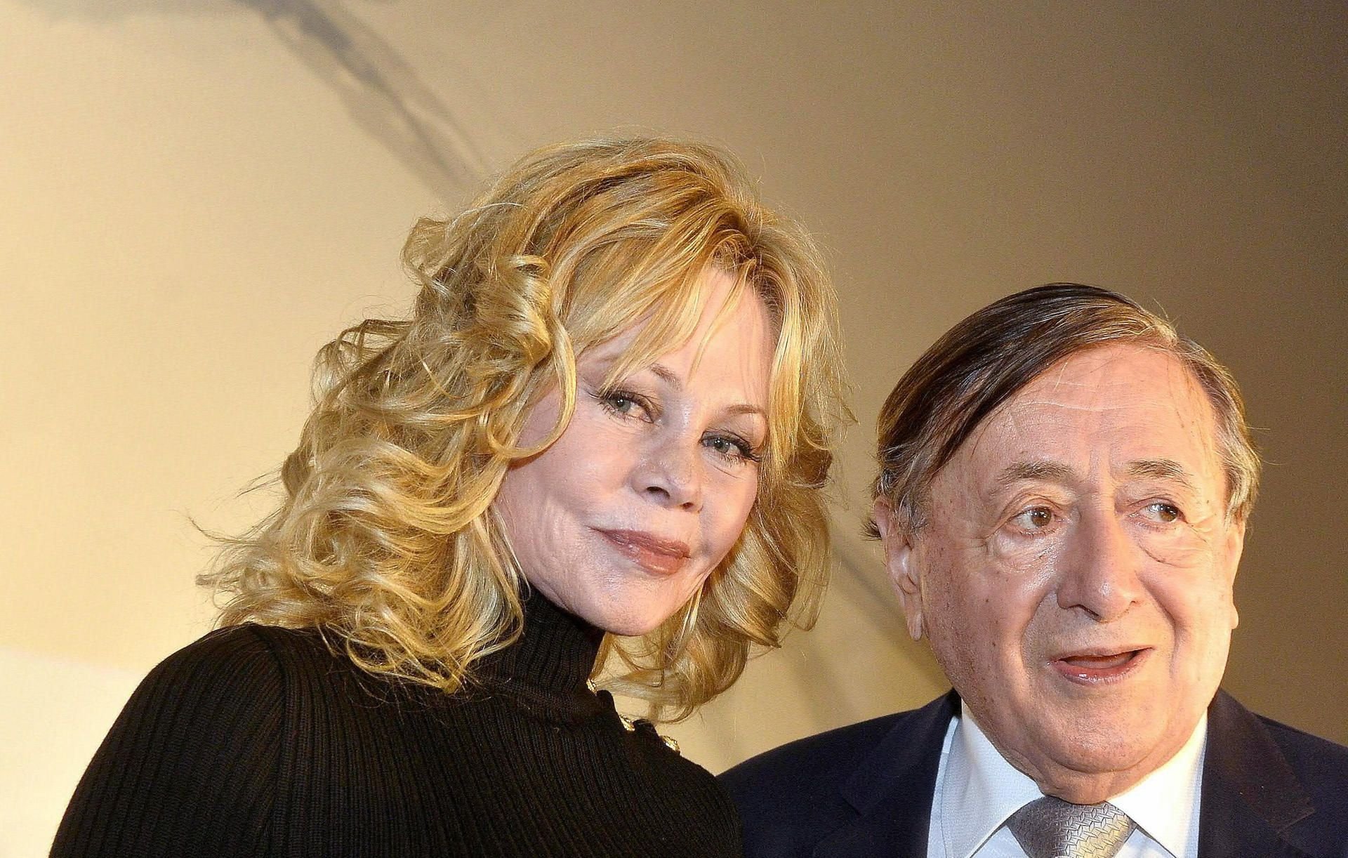 Der österreichische Unternehmer Richard Lugner und sein Opernballgast, US-Schauspielerin Melanie Griffith