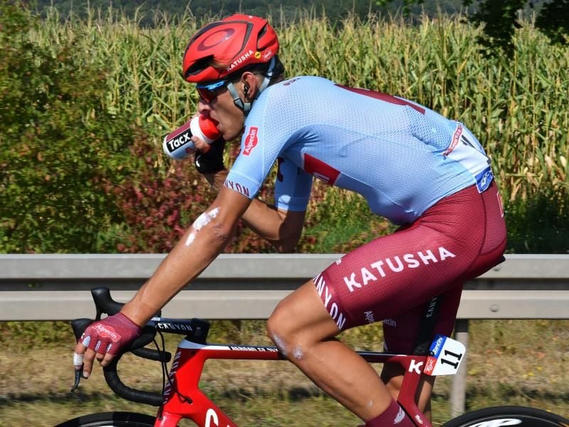 Der Deutsche Nils Politt vom Team Katusha Alpecin gehört zu den Favoriten. Foto: Bernd Thissen