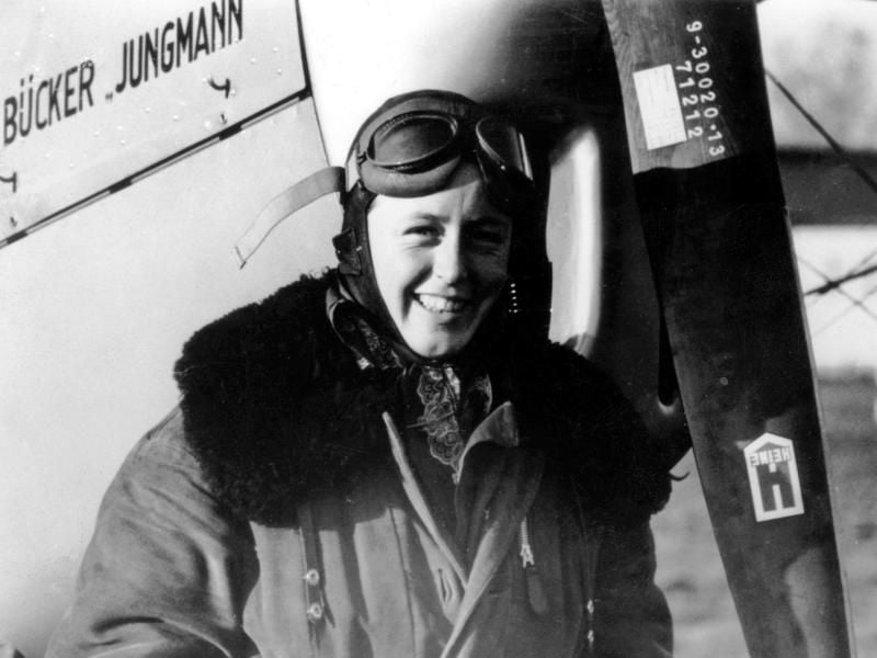 Beate Uhse war eine ausgezeichnete Pilotin. Foto: dpa
