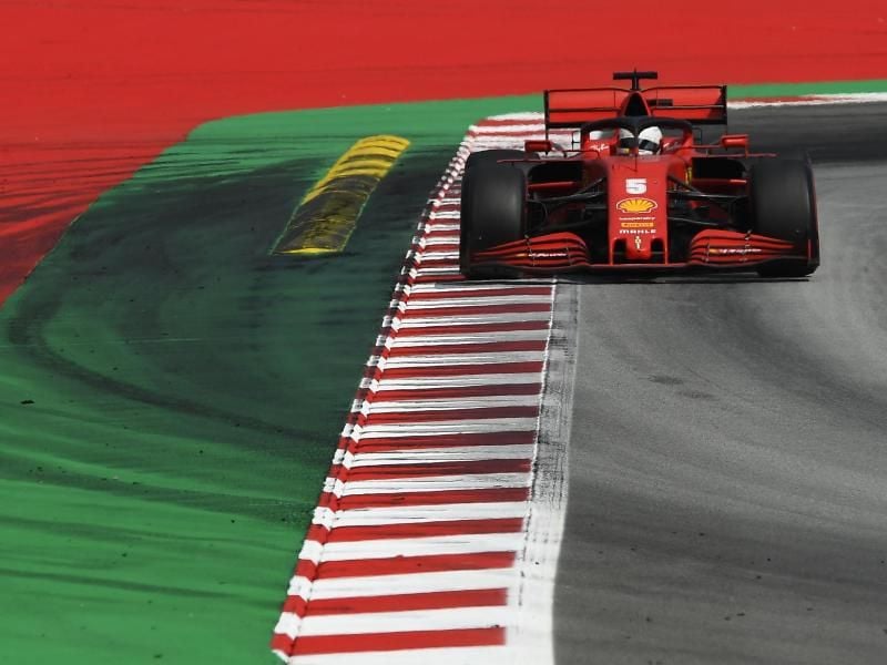 Sebastian Vettel belegte den siebten Platz. Foto: Josep Lago/Pool AFP/AP/dpa