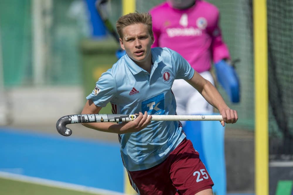 Hannes Müller ist eine feste Größe beim Bundesligisten UHC Hamburg.