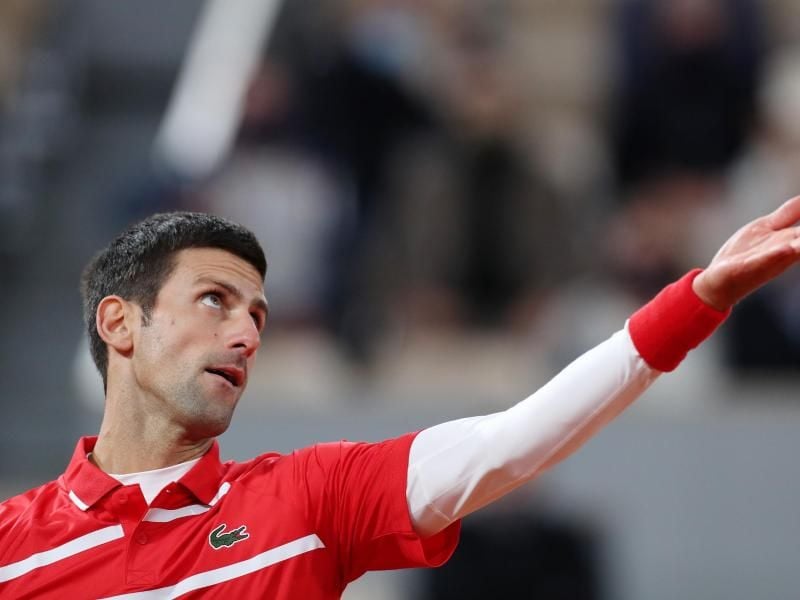 Verzichtet auf einen Start beim Masters-Turnier in Paris: Novak Djokovic. Foto: Gao Jing/XinHua/dpa