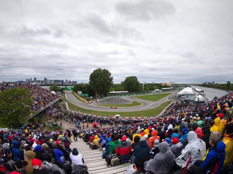 Der deutsche Formel-1-Fahrer Sebastian Vettel Auf dem Circuit Gilles Villeneuve wird der Große Preis von Kanda ausgefahren. Foto: Valdrin Xhemaj/EPA