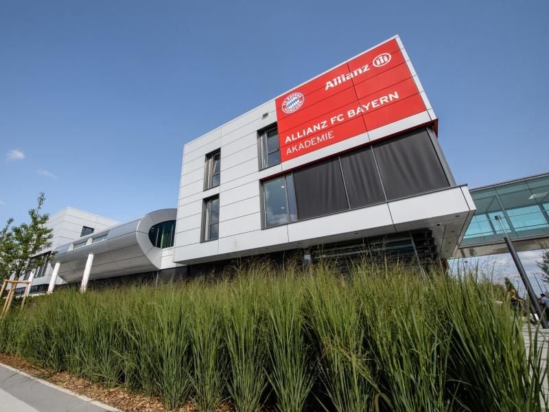 Ausbildungsstätte des FC Bayern: Die Bayern-Akademie. Foto: Matthias Balk