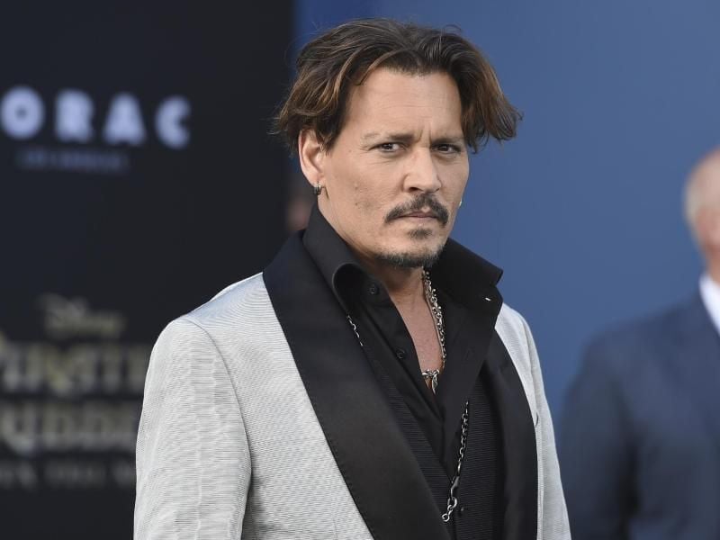 Johnny Depp bei der Premiere von „Pirates of the Caribbean 5: Salazars Rache” in Los Angeles. Foto: Jordan Strauss/Invision