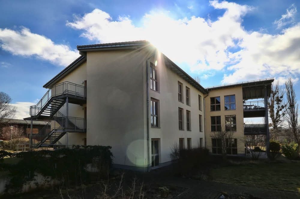 In diesem Heim in Artern wurde der 38-Jährige verletzt.