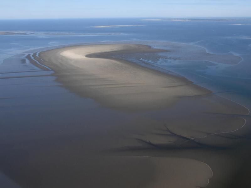 Blick auf das Wattenmeer in der Nordsee vor Büsum. Foto: Carsten Rehder/dpa/Symbolbild