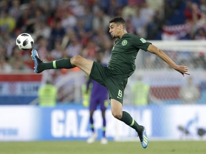 Für Nigeria bei der WM im Einsatz: Ex-Bundesliga-Profi Leon Balogun. Foto: Petr David Josek/AP