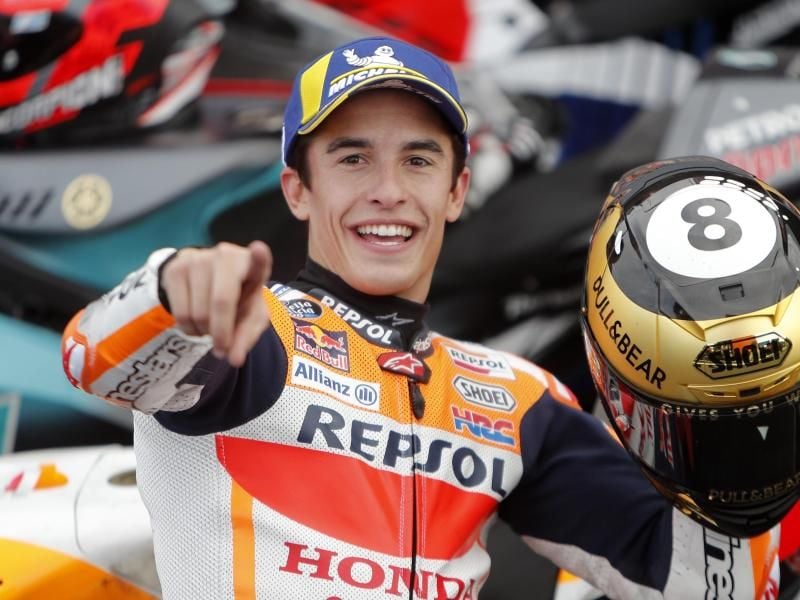 Marc Marquez wurde erneut operiert. Foto: Alberto Saiz/AP/dpa