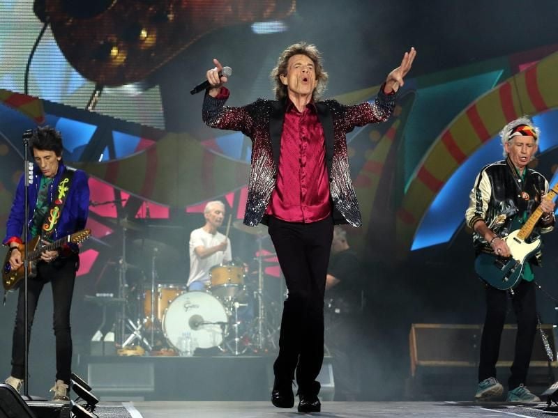 Die Rolling Stones beim Konzert in Havanna. Foto: Alejandro Ernesto