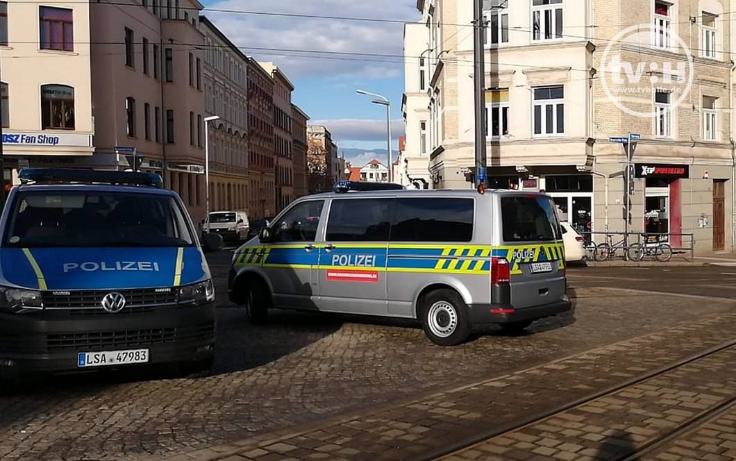 Polizeiaufkommen am Rannischen Platz