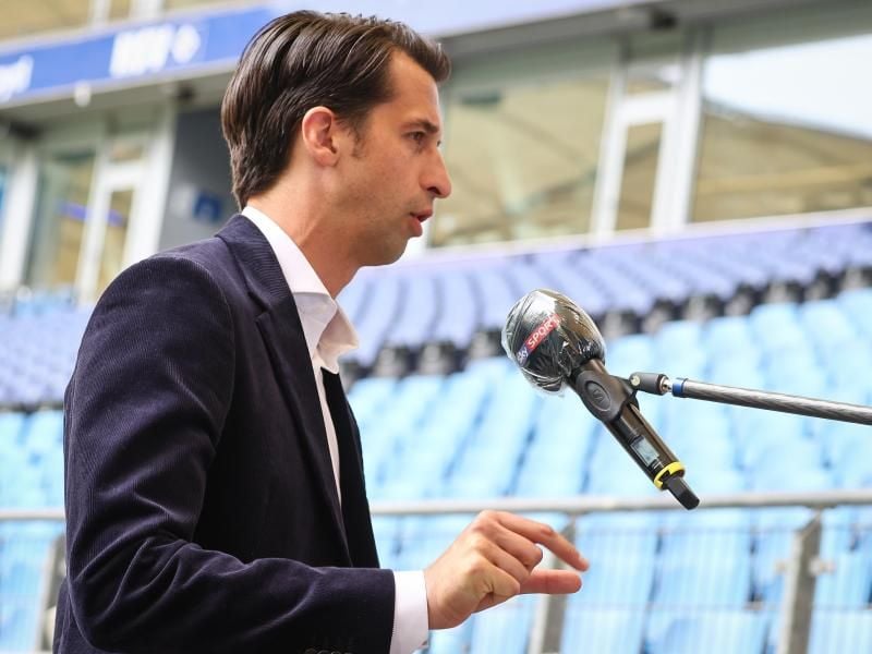 Der Hamburger SV setzt weiter auf Sportvorstand Jonas Boldt. Foto: Christian Charisius/dpa
