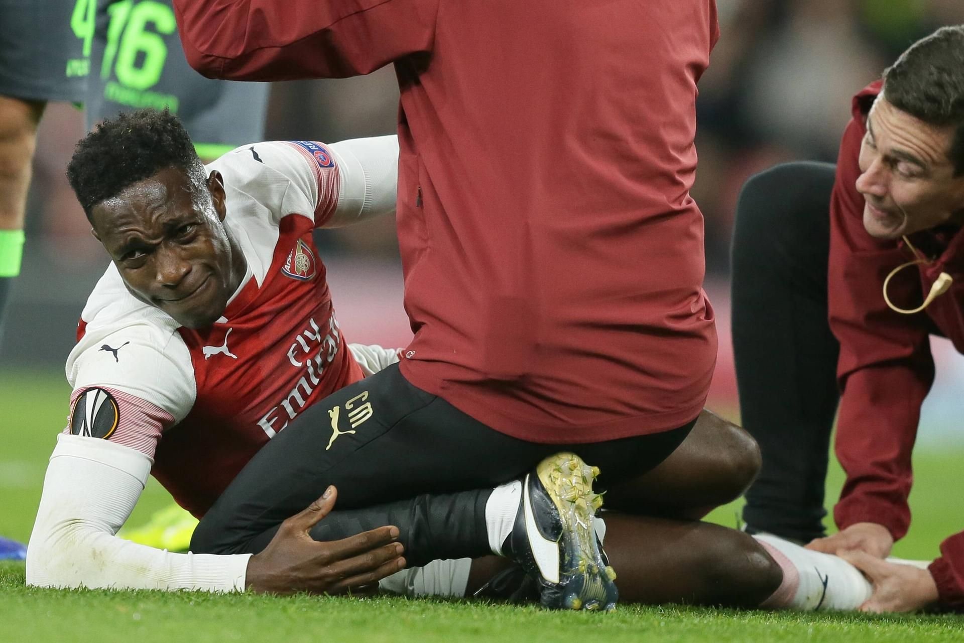 Danny Welbeck ist nach seiner schweren Verletzung geschockt.