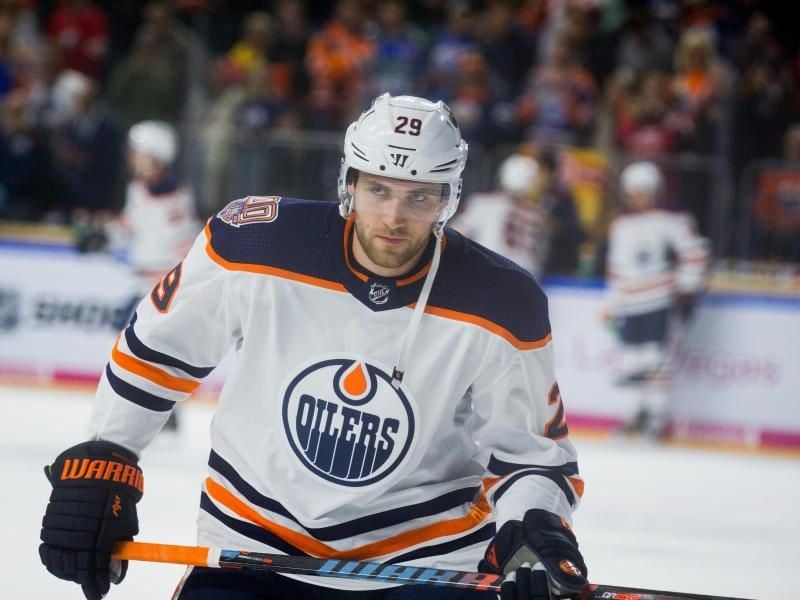 Schoss seine Edmonton Oilers zum Sieg: Leon Draisaitl. Foto: Rolf Vennenbernd