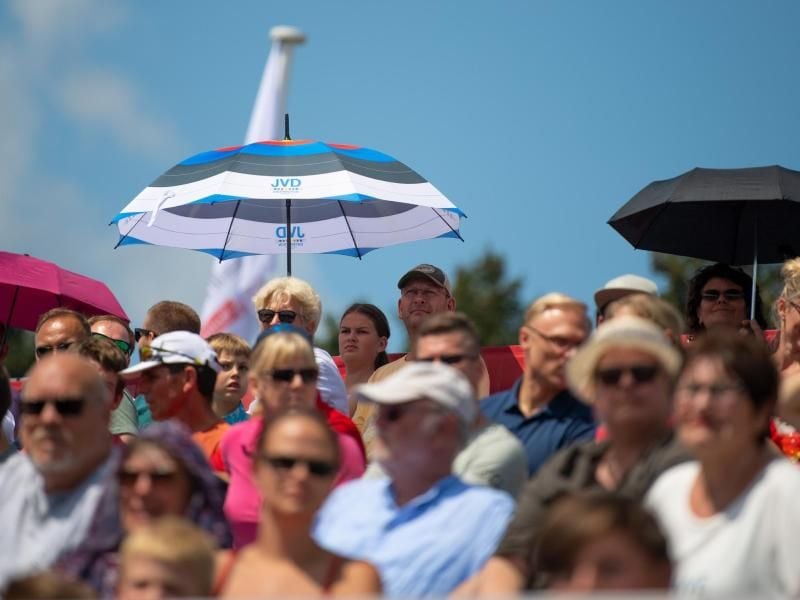 Bei bestem Wetter ist das Zuschauerinteresse an den Finals groß. Foto: Monika Skolimowska