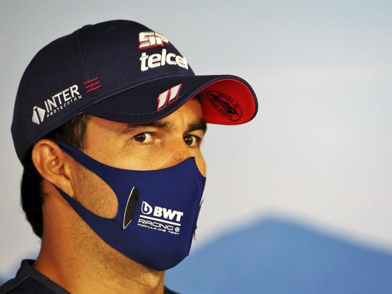 War unter 5127 auf das Coronavirus getesteten Personen der einzige positive Fall: Sergio Perez vom Team Racing Point. Foto: Uncredited/POOL FIA/AP/dpa