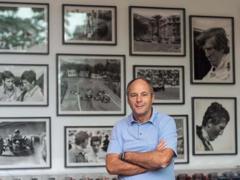 DTM-Chef Gerhard Berger an einem neuen Namen der Rennserie. Foto: Peter Kneffel