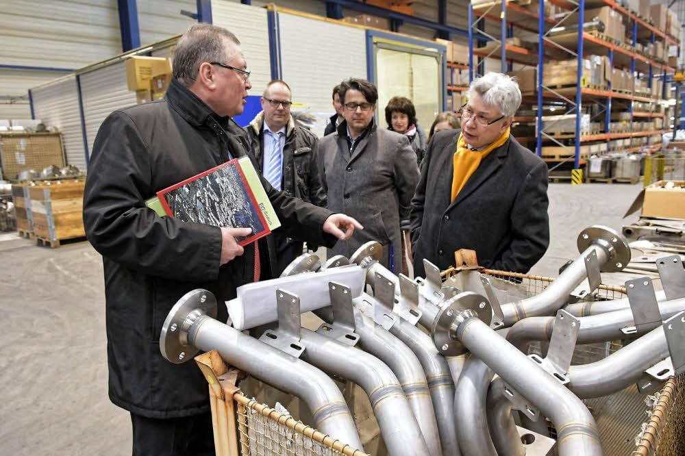 Die Gedack GmbH stellt vor allem Rohrsysteme, Metallschlauchleitungen und Abgasanlagen für Diesel- und Elektroloks her.