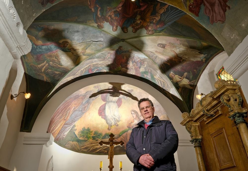 Thomas Herrmann hat sich in der Synode, aber auch für die Sanierung der Neutzer Kirche engagiert.