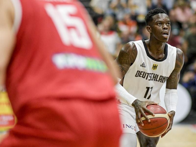 Dennis Schröder erzielte 19 Punkte gegen die Ungarn. Foto: Axel Heimken