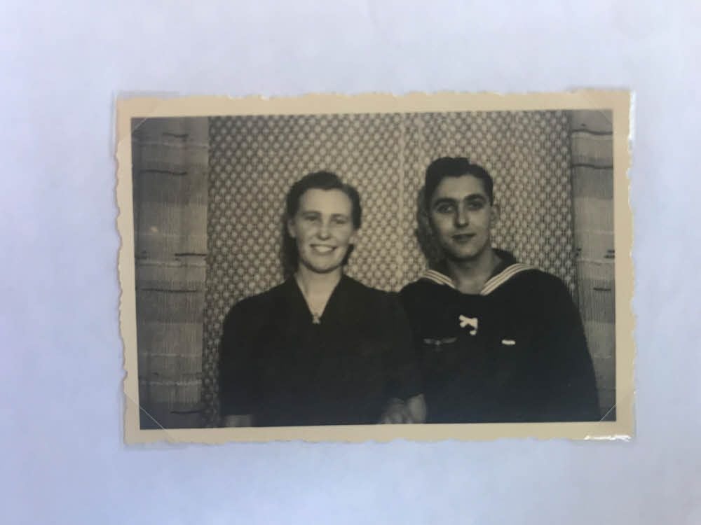 Carla und Hans Fügemann 1942.