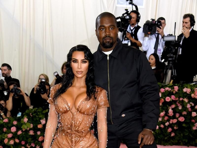 Kim Kardashian und Kanye West sind seit 5 Jahren miteinander verheiratet. Foto: Jennifer Graylock/PA Wire