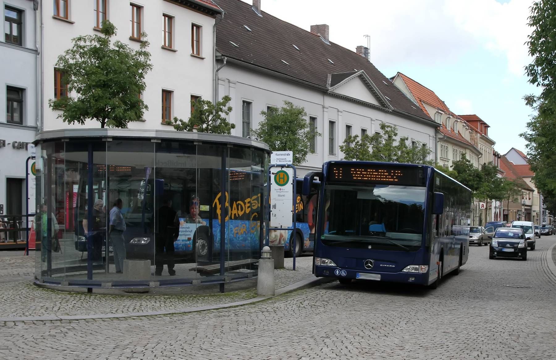 Busse in Sangerhausen