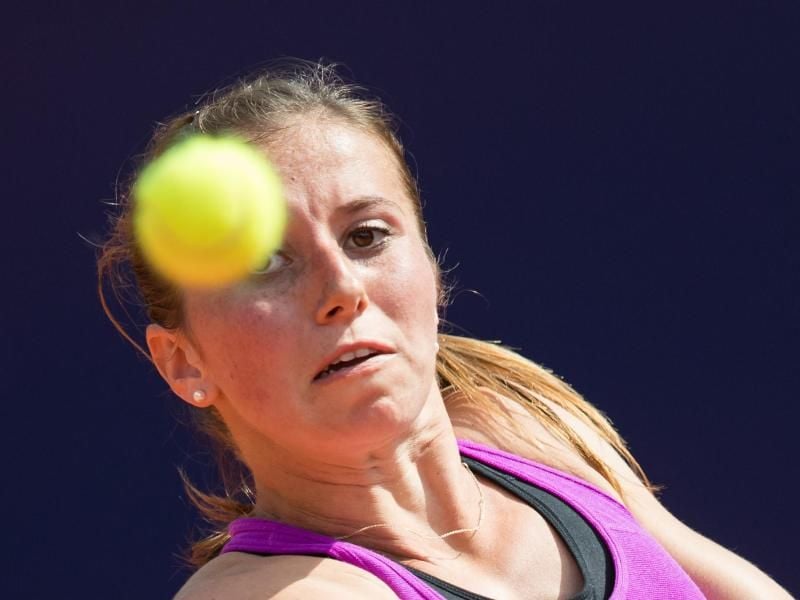 Annika Beck ist in Nürnberg gegen Titelverteidigerin Kiki Bertens ausgeschieden. Foto: Daniel Karmann