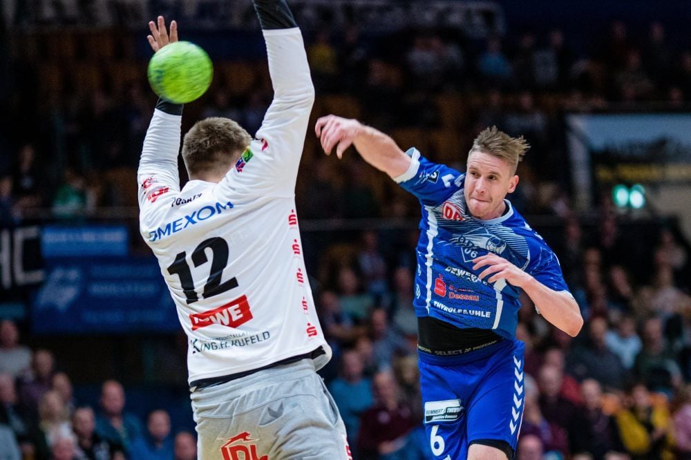 Jakub Hrstka war mit neun Toren bester DRHV-Werfer.